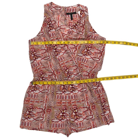 BCBGMaxAZria | Thalia Romper Multicolor | Size M - Picture 13 of 16